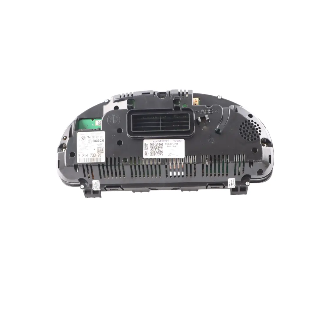 BMW F02 Instrument Cluster Speedo Meter Diesel Engine Automatic Gearbox - SKU RHD-9214733 - Part number 9214733