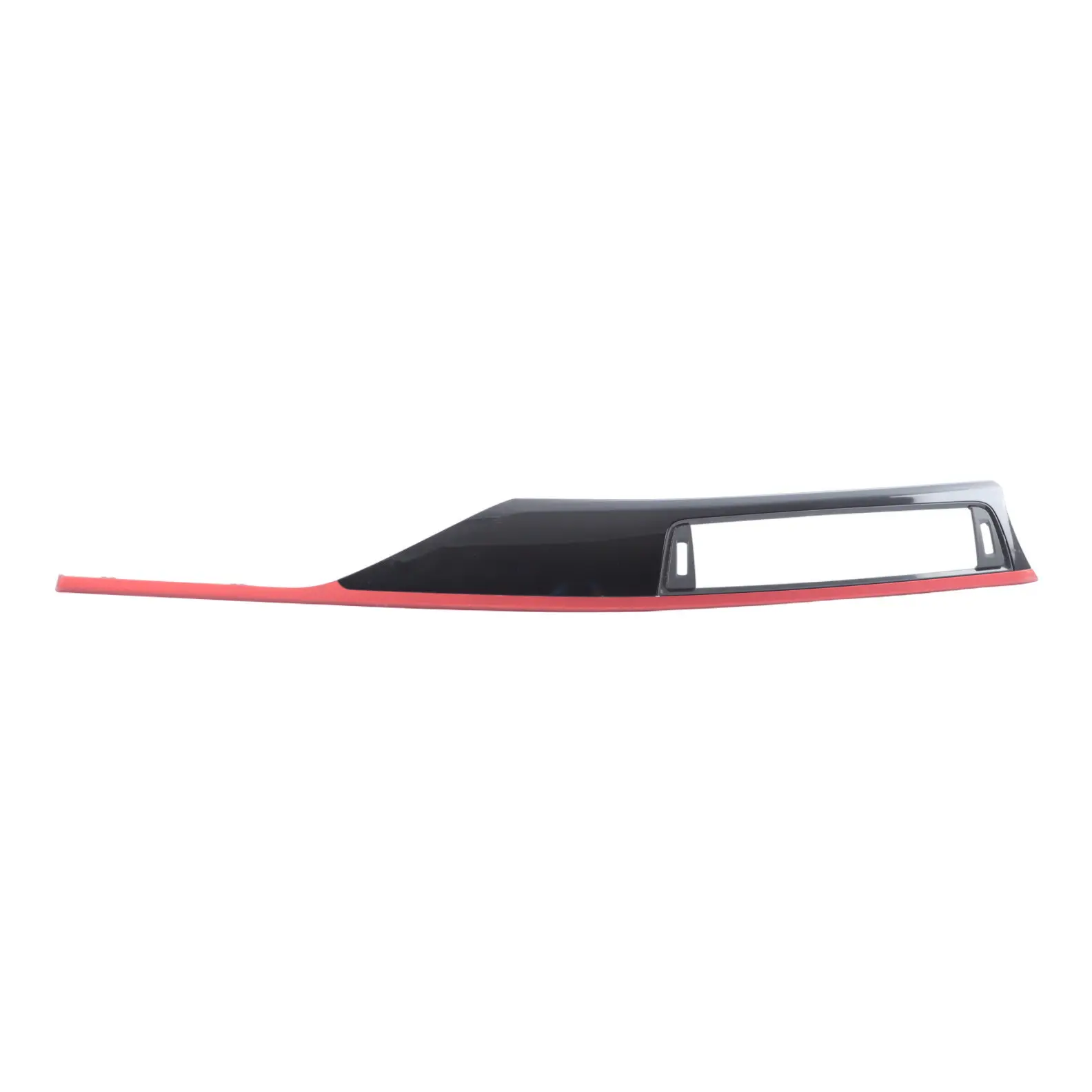 BMW F30 F31 Dashboard Trim Panel Dash Cover Strip Black Gleaming Coral Red Matt