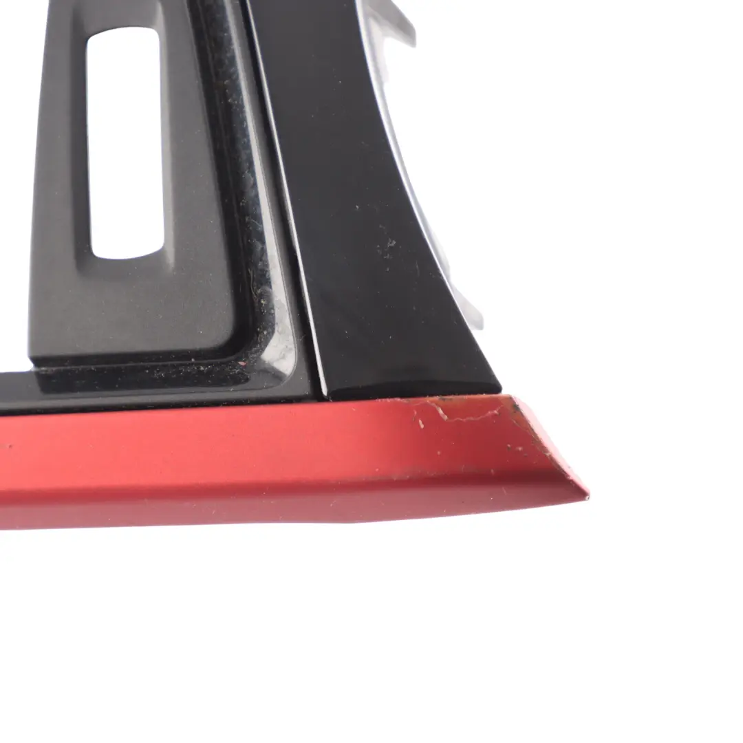 Dashboard Trim Panel Dash Cover Strip Black Gleaming Coral Red Matt to BMW F30 F31 with Part number 9231459 BMW F30 F31 Dashboard Trim Panel Dash Cover Strip Black Gleaming Coral Red Matt - SKU RHD-9231459 - Part number 9231459