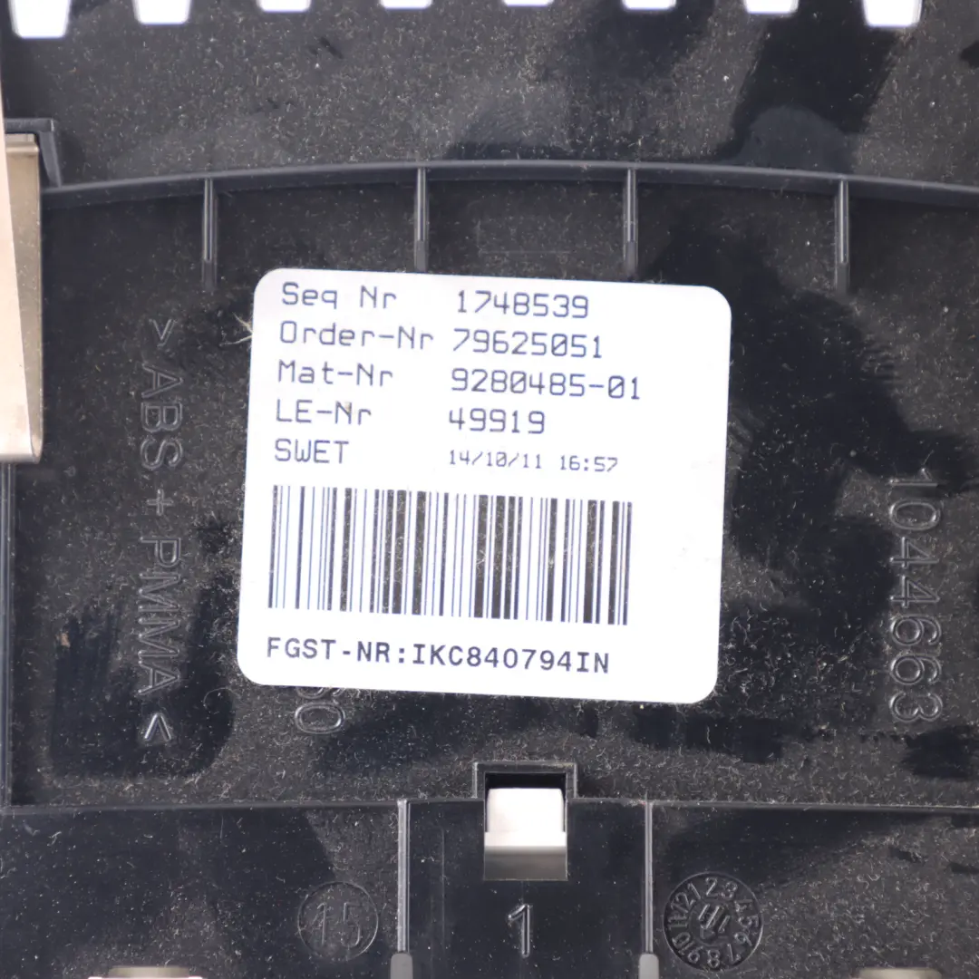  Instrument Cluster BMW F07 F10 F11 Diesel Speedo Clocks Manual Gearbox - SKU RHD-9280485-1 - Part number 9280485