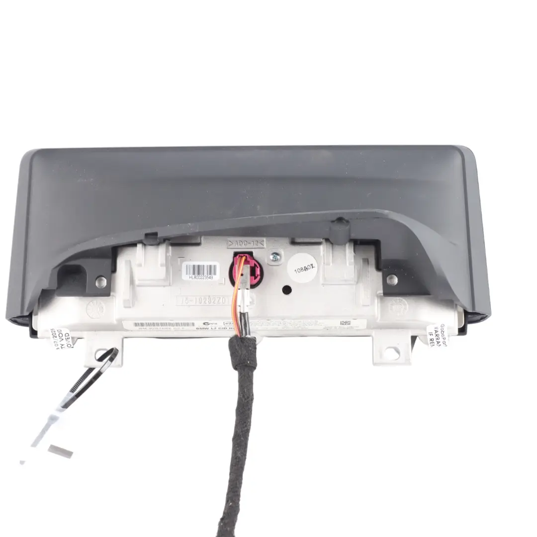 MMI Display Central Information Infotainment Screen 8,8" to BMW F20 F21 F22 with Part number 9281686 BMW F20 F21 F22 MMI Display Central Information Infotainment Screen 8,8" - SKU RHD-9281686-1 - Part number 9281686