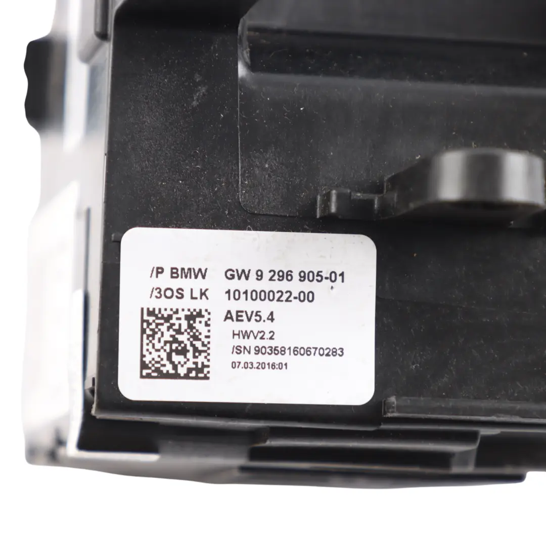 Gearshift Selector BMW F10 F11 F01 F02 Automatic Gear Switch Shifter to with Part number 9296905 Gearshift Selector BMW F10 F11 F01 F02 Automatic Gear Switch Shifter - SKU RHD-9296905-5 - Part number 9296905