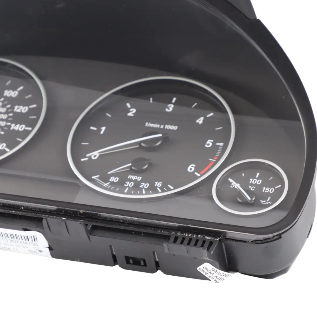 Instrument Cluster Speedo Clocks Unit Automatic Diesel to BMW X3 F25 with Part number 9334756 BMW X3 F25 Instrument Cluster Speedo Clocks Unit Automatic Diesel - SKU RHD-9334756 - Part number 9334756