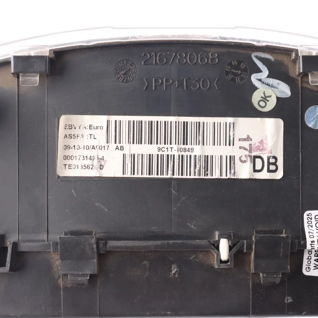 Ford Transit Mk7 Instrument Cluster Speedo Clocks Meter Manual Diesel - SKU RHD-9C1T10849 - Part number 9C1T10849