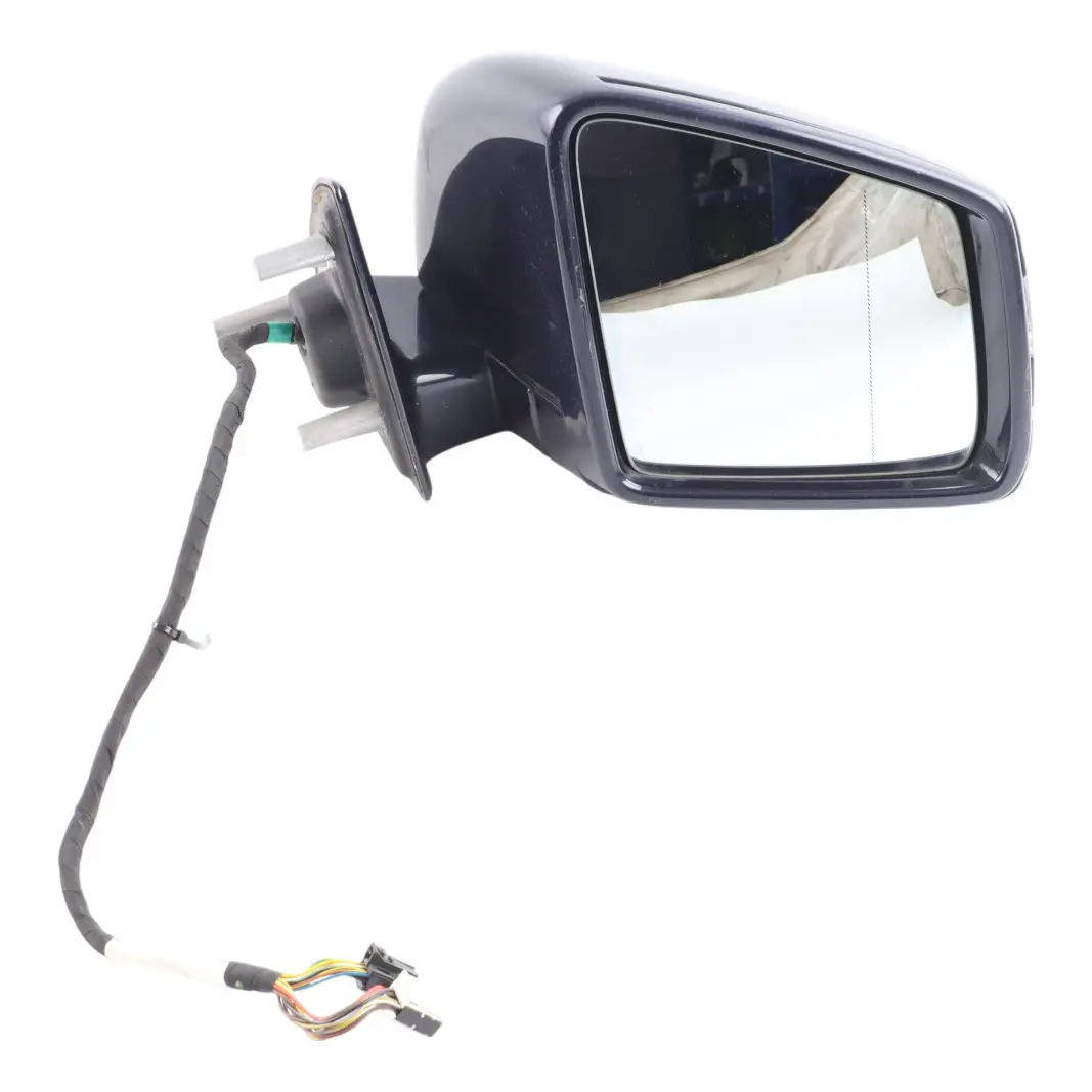 Mercedes W164 Wing Mirror Electric Outside Door Right O/S Tanzanite Blue - 359