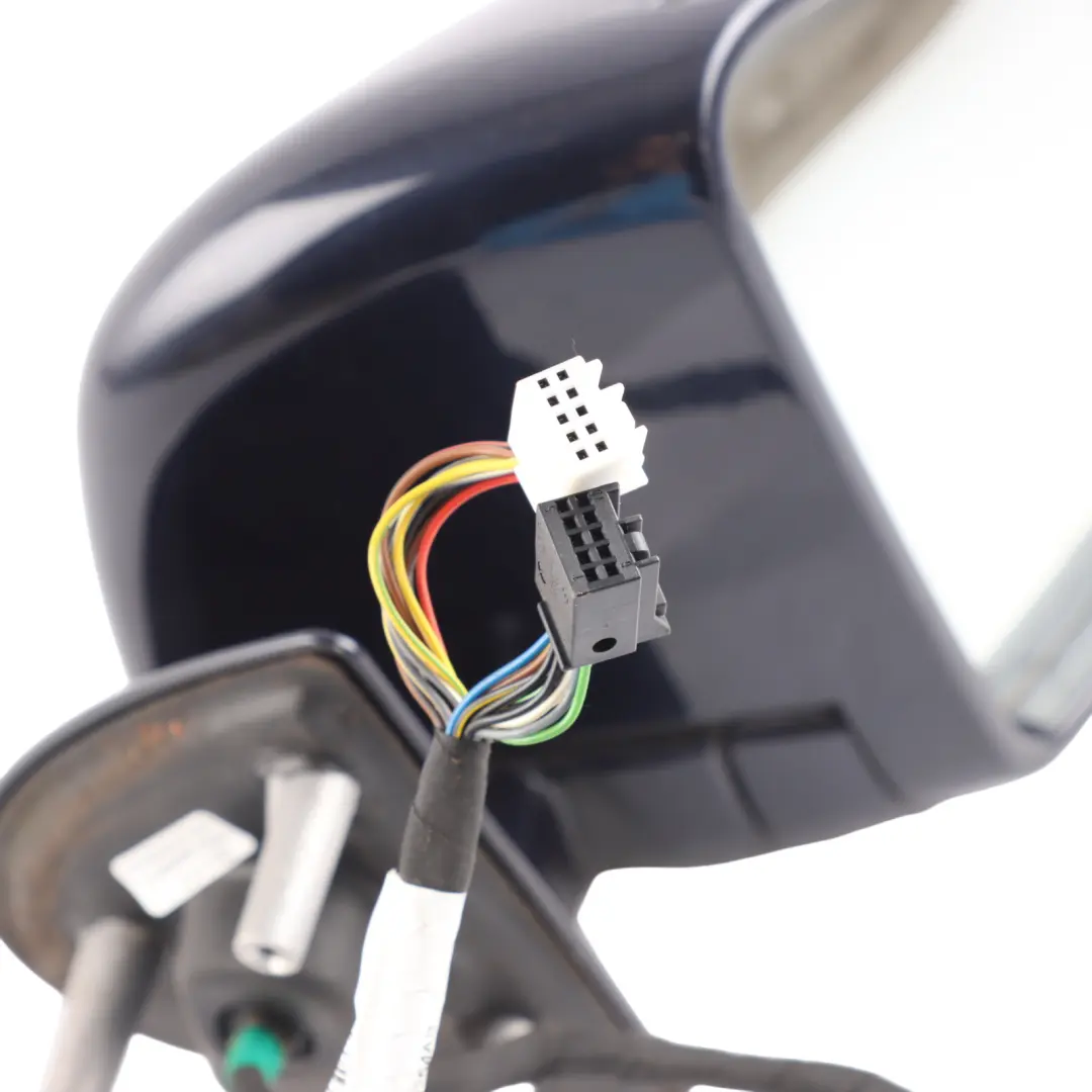 Mercedes W164 Wing Mirror Electric Outside Door Right O/S Tanzanite Blue - 359 - SKU RHD-A1648104693-TB - Part number A1648104693