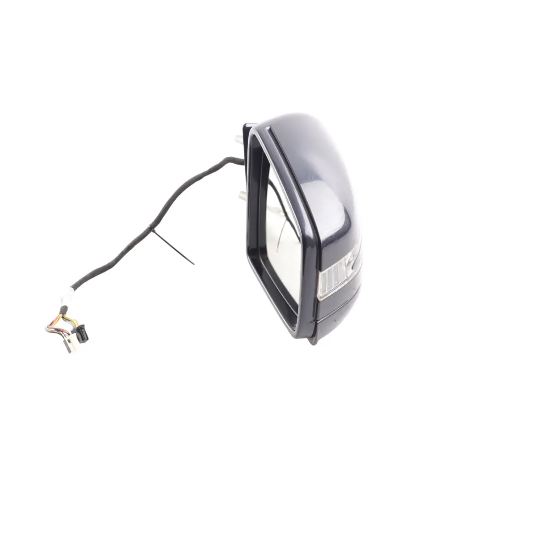 Mercedes W164 Wing Mirror Electric Outside Door Right O/S Tanzanite Blue - 359 - SKU RHD-A1648104693-TB - Part number A1648104693