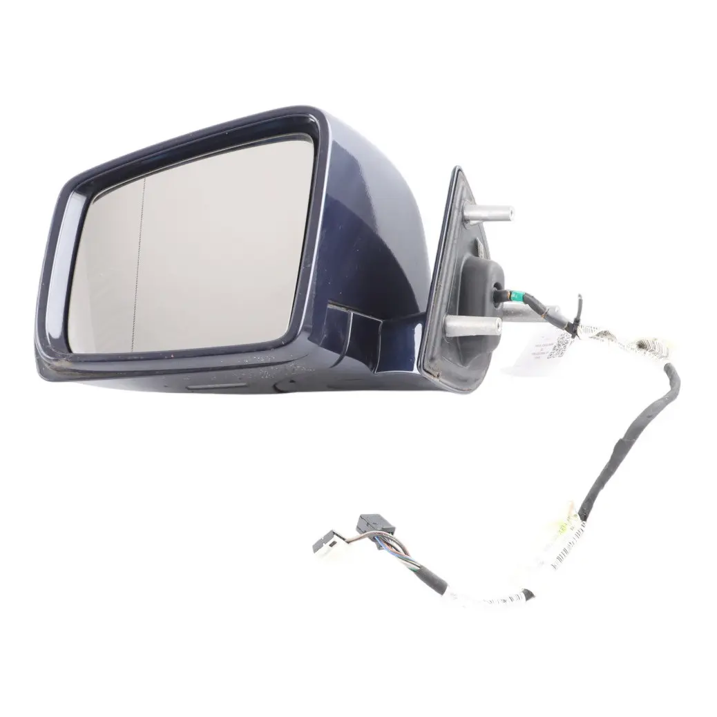 Mercedes W164 Wing Mirror Electric Outside Door Left N/S Tanzanite Blue - 359