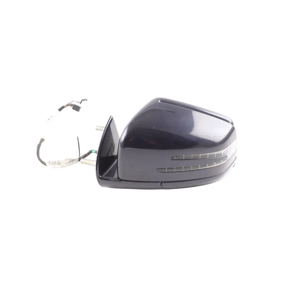 Wing Mirror Electric Outside Door Left N/S Tanzanite Blue - 359 to Mercedes W164 with Part number A1648105193 Mercedes W164 Wing Mirror Electric Outside Door Left N/S Tanzanite Blue - 359 - SKU RHD-A1648105193-TB - Part number A1648105193