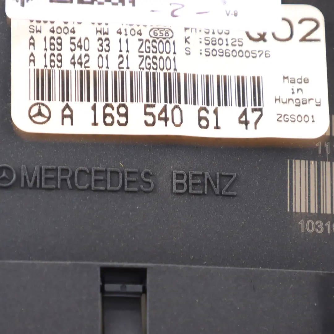 Mercedes W169 Petrol Instrument Clocks Cluster Speedometer Automatic - SKU RHD-A1695406147 - Part number A1695406147