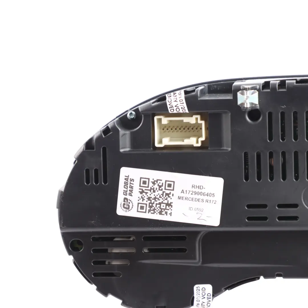 Mercedes R172 Instrument Cluster Speedo Meter Diesel Engine - SKU RHD-A1729006405 - Part number A1729006405