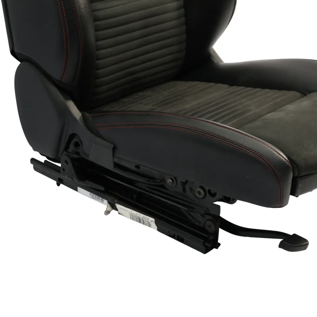 Mercedes W176 Front Seat Sport Fabric Leather Black Red Threads Left N/S - SKU A1769106307-1 - Part number A1769106307