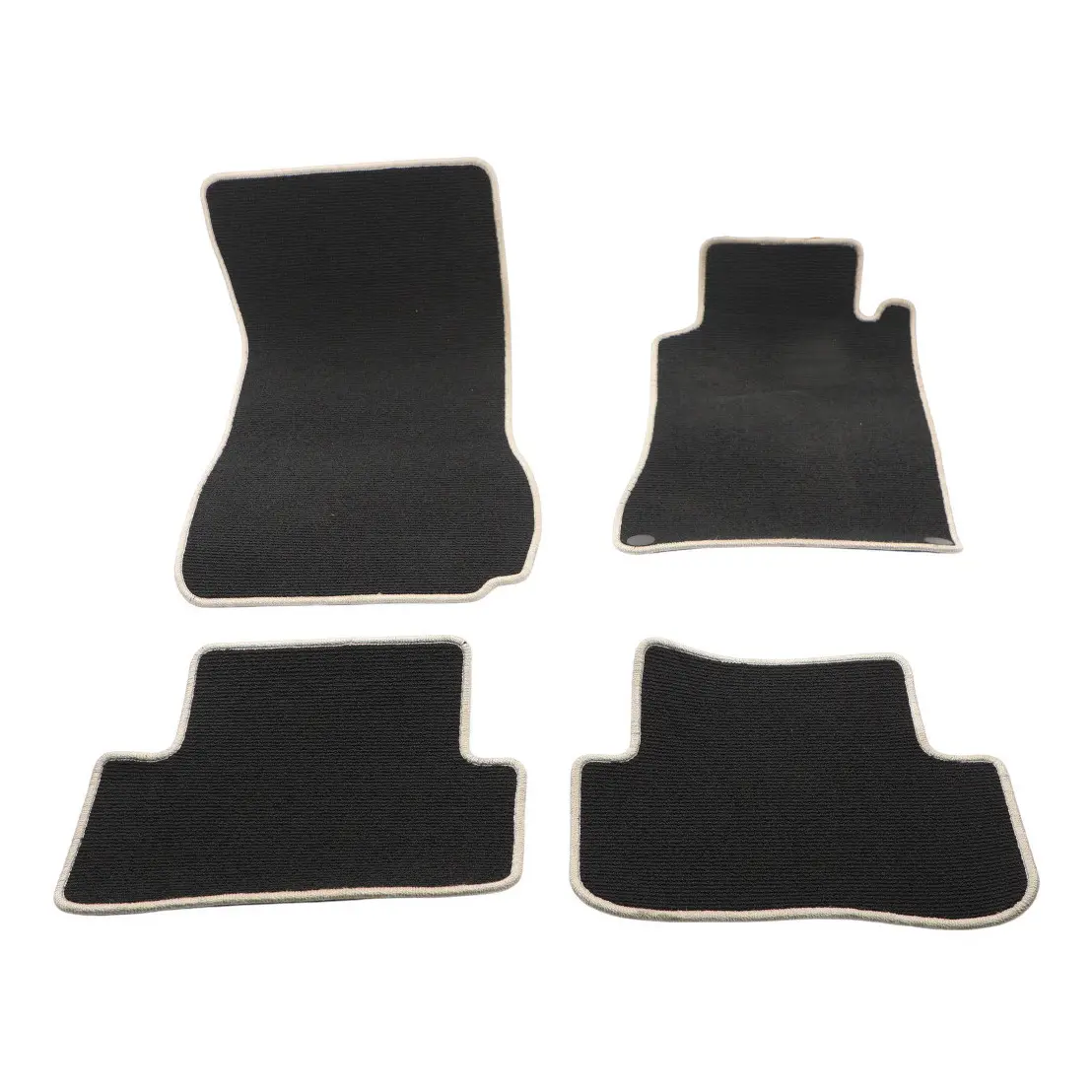 Mercedes CL203 Floor Mats Interior Footwell Floor Covers Set Kit Front Rear