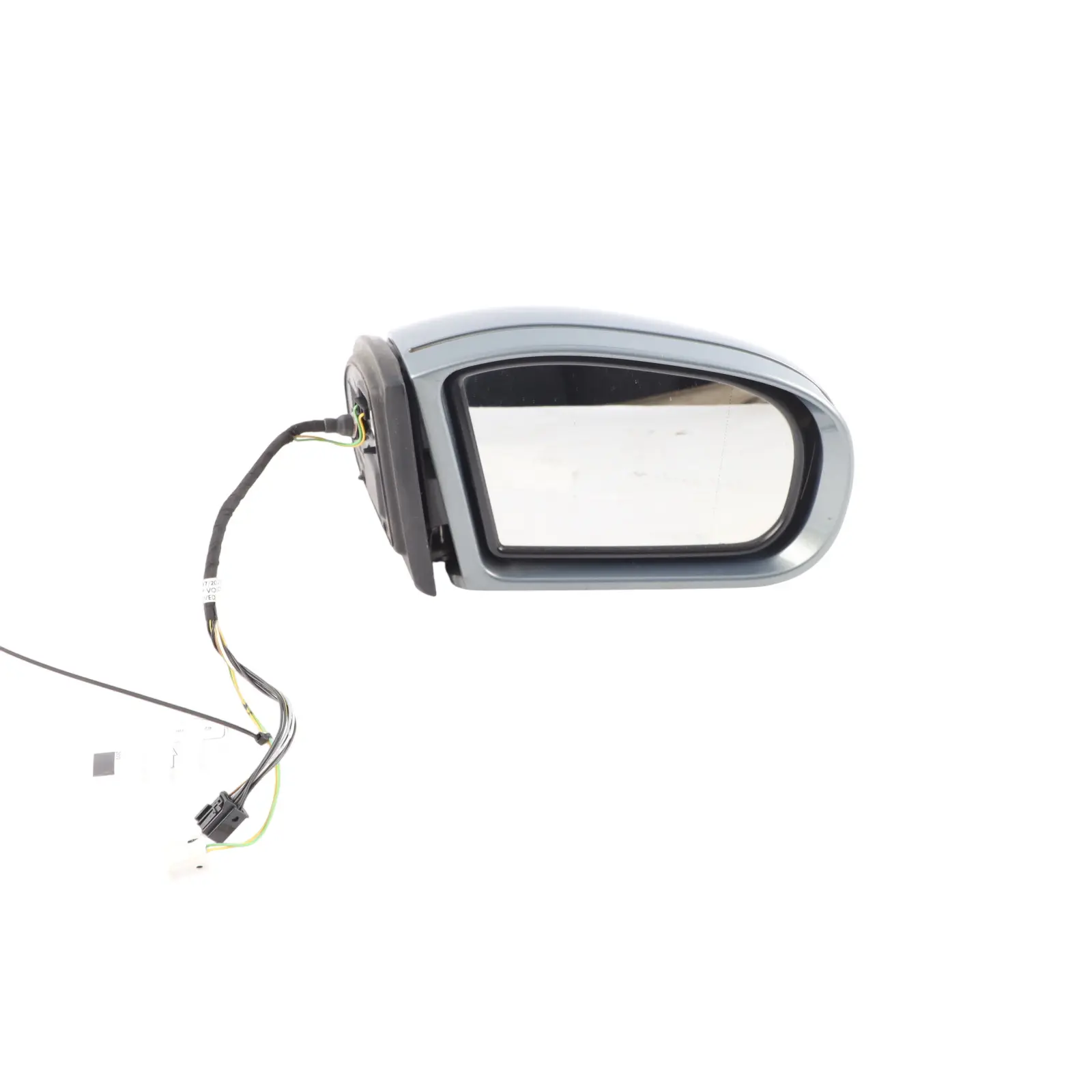 Mercedes W203 Door Wing Mirror Auto Dip Power Fold Right O/S Perlite Grey - 747