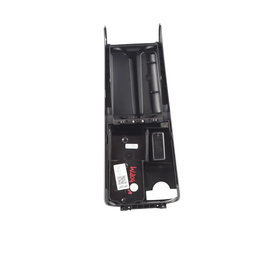 Mercedes W204 Centre Console Storage Tray Armrest Black - SKU rhd-A2046801339-1 - Part number A2046801339