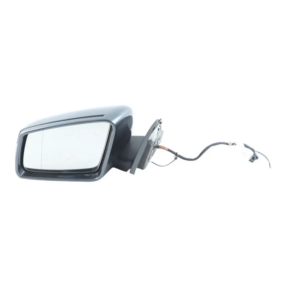 Mercedes W204 Wing Mirror Door Left N/S Power Fold Auto Dip Tenorite Grey - 755