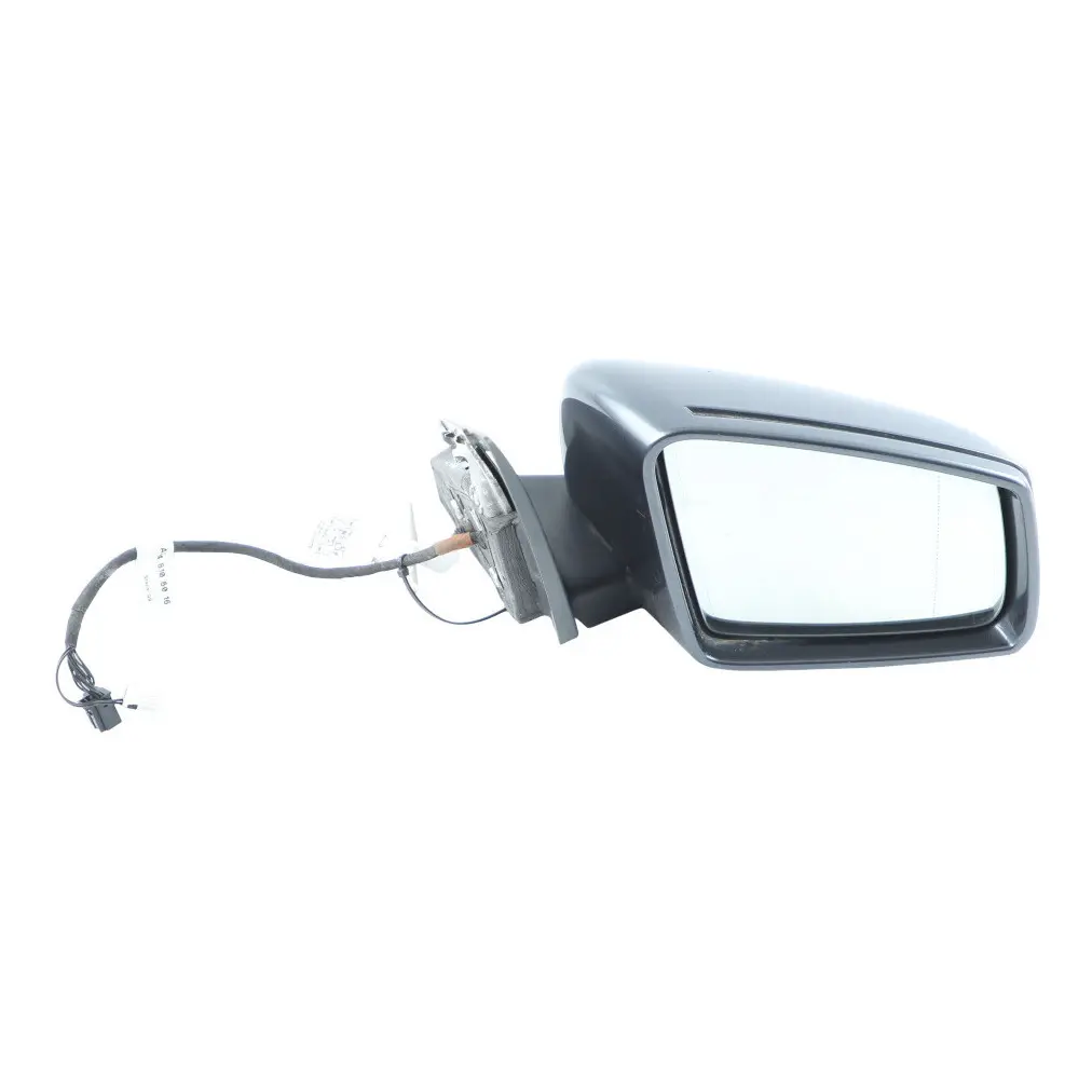 Mercedes W204 Wing Mirror Door Right O/S Power Fold Auto Dip Tenorite Grey - 755