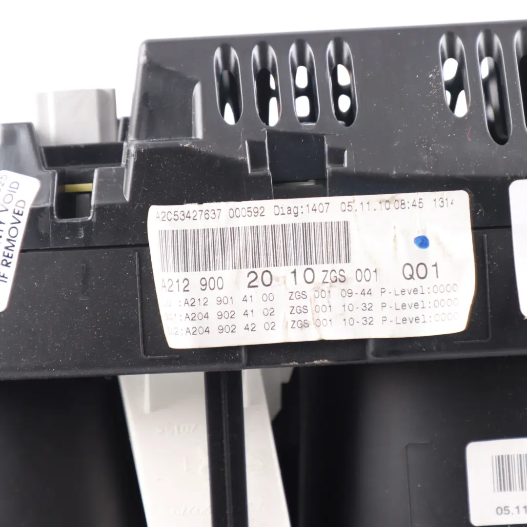 W207 Instrument Cluster Speedo Clocks Diesel Automatic to Mercedes with Part number A2129002010 Mercedes W207 Instrument Cluster Speedo Clocks Diesel Automatic - SKU RHD-A2129002010 - Part number A2129002010