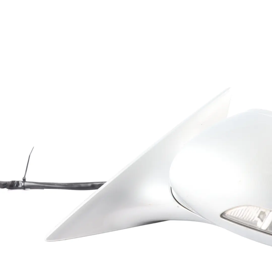 Door Mirror Wing Mirror Left N/S Iridium Silver Metallic - 775 to Mercedes C219 with Part number A2198100776 Mercedes C219 Door Mirror Wing Mirror Left N/S Iridium Silver Metallic - 775 - SKU RHD-A2198100776-IRS - Part number A2198100776