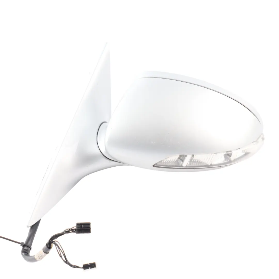 Door Mirror Wing Mirror Left N/S Iridium Silver Metallic - 775 to Mercedes C219 with Part number A2198100776 Mercedes C219 Door Mirror Wing Mirror Left N/S Iridium Silver Metallic - 775 - SKU RHD-A2198100776-IRS - Part number A2198100776