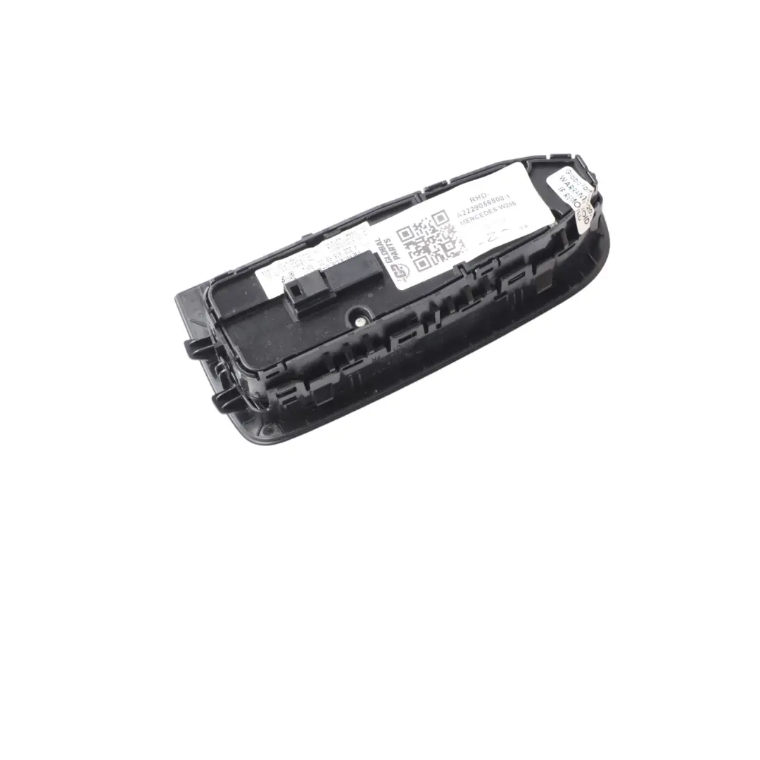Window Lifter Switch Front Driver Side Control Panel to Mercedes W205 with Part number A2229056800 Mercedes W205 Window Lifter Switch Front Driver Side Control Panel - SKU RHD-A2229056800-1 - Part number A2229056800