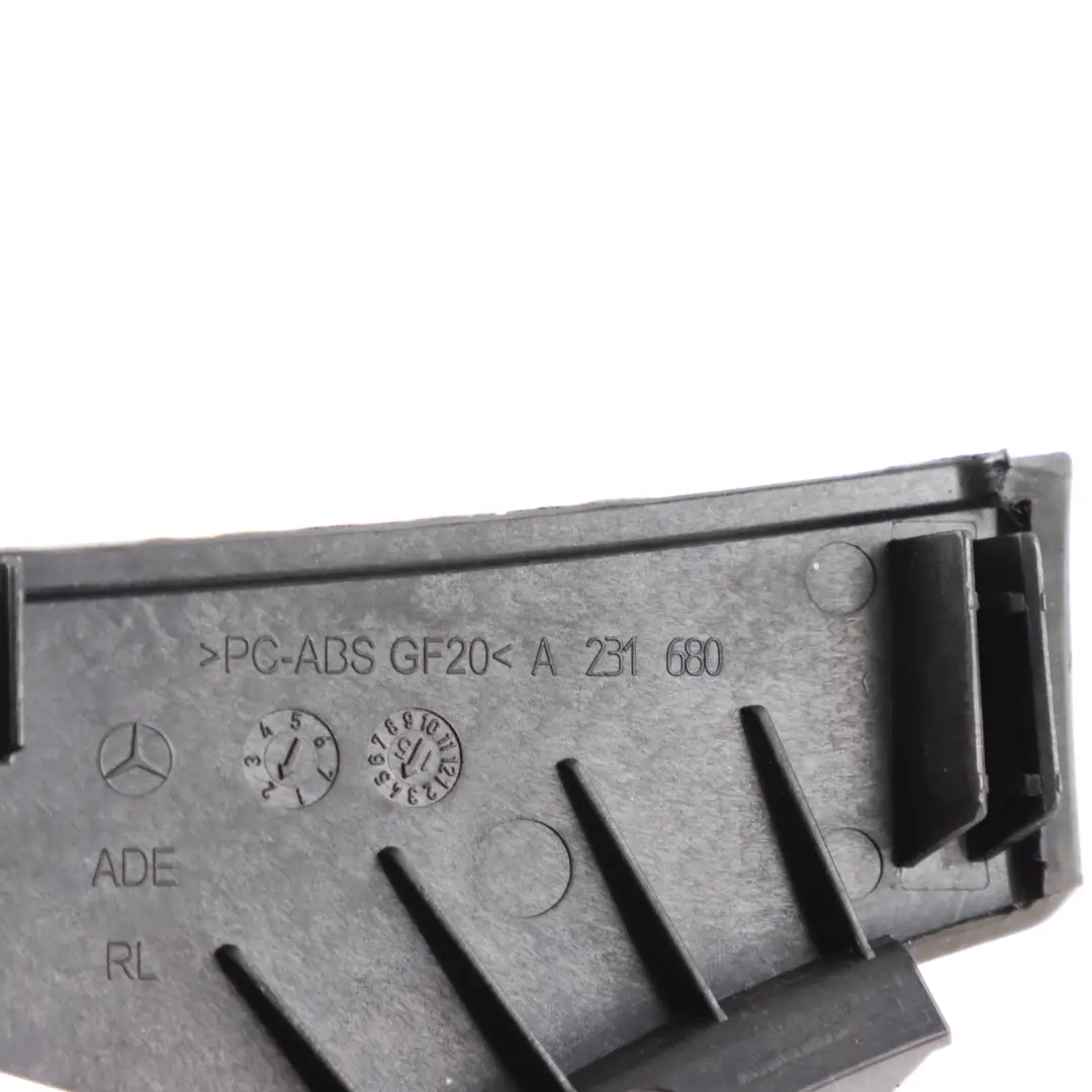 Front Dashboard Centre Trim Panel Cover Aluminium to Mercedes R231 with Part number A2316804336 Mercedes R231 Front Dashboard Centre Trim Panel Cover Aluminium - SKU RHD-A2316804336 - Part number A2316804336