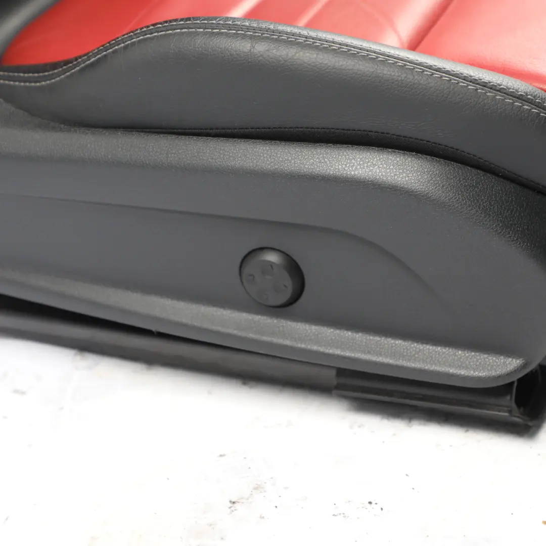 Mercedes C238 Front Seat Heated Memory Right O/S AMG Line Leather Black Red - SKU RHD-A2389101004-2 - Part number A2389101004