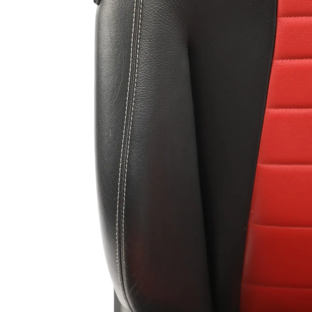 Mercedes C238 Front Seat Heated Memory Right O/S AMG Line Leather Black Red - SKU RHD-A2389101004-2 - Part number A2389101004