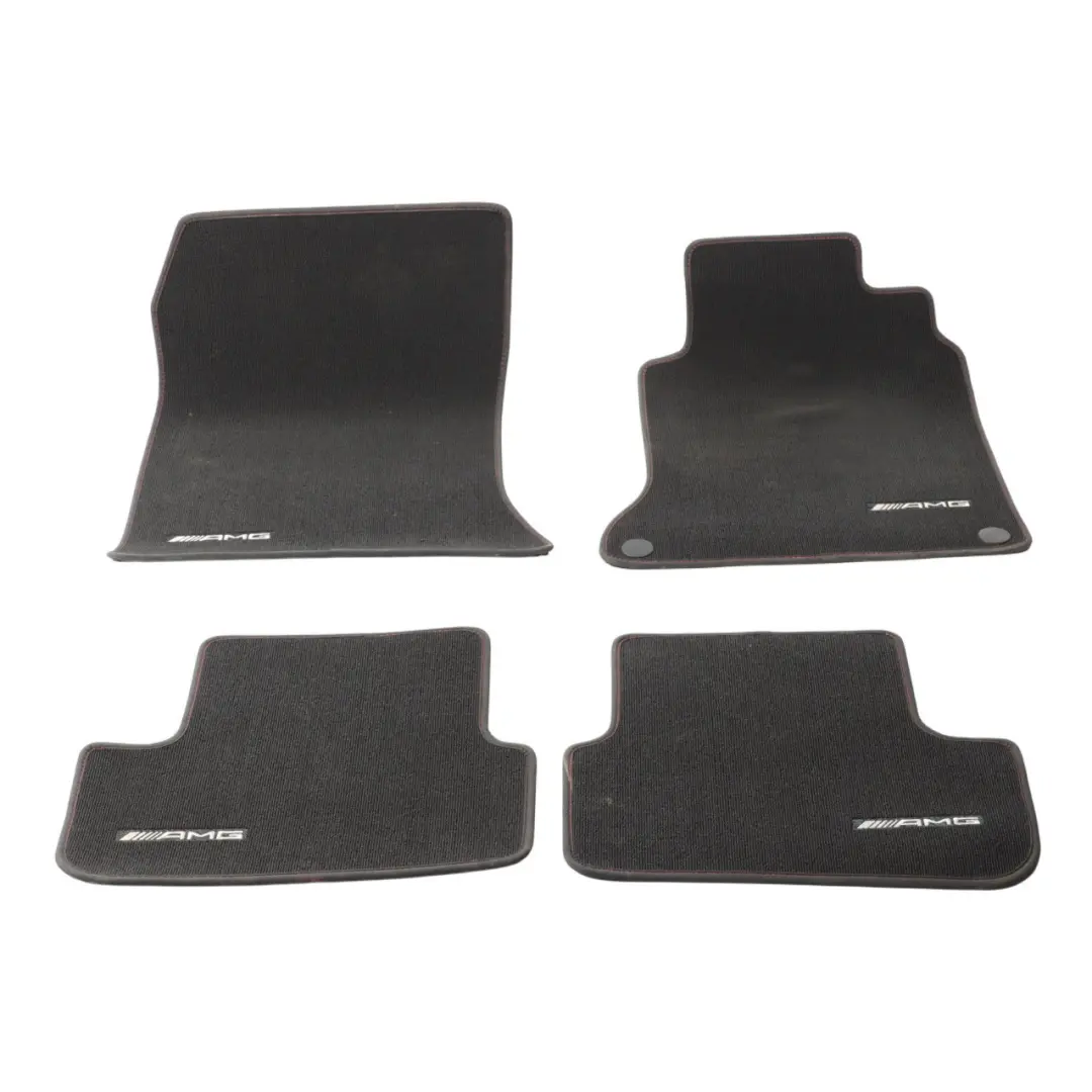 Mercedes W246 Floor Mats Set Interior Front Rear Floor Cover Black - SKU RHD-A2466803348 - Part number A2466803348
