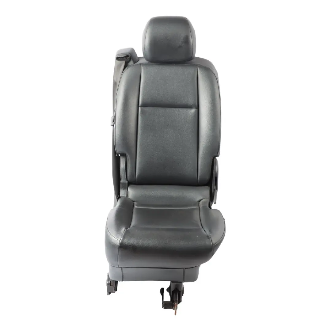 Single Bench Interior Leather Leatherette Black to Mercedes Vito W447 Rear Seat with Part number A4479503701 Mercedes Vito W447 Rear Seat Single Bench Interior Leather Leatherette Black - SKU RHD-A4479503701-1 - Part number A4479503701