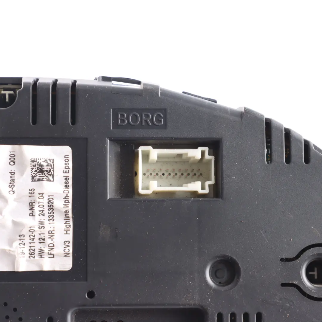 Instrument Cluster Speedo Clocks Meter Manual to Mercedes W906 Diesel with Part number A9069005102 Mercedes W906 Diesel Instrument Cluster Speedo Clocks Meter Manual - SKU RHD-A9069005102 - Part number A9069005102