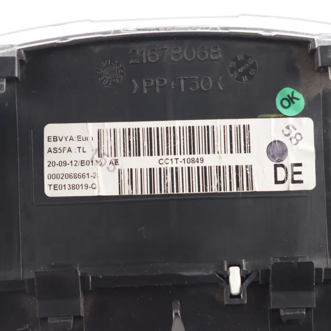 Instrument Cluster Speedo Clocks Manual to Ford Transit Mk7 with Part number CC1T10849DE Ford Transit Mk7 Instrument Cluster Speedo Clocks Manual - SKU RHD-CC1T10849DE - Part number CC1T10849DE