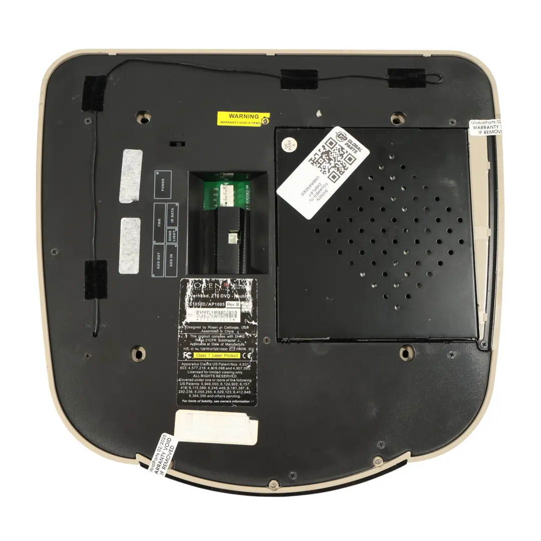 Rosen Headlining Screen Overhead Mounted Flip Down Display VW Touareg 7L to with Part number ROSEN-TOUAREG-7L-DISPLAY Rosen Headlining Screen Overhead Mounted Flip Down Display VW Touareg 7L - SKU ROSEN-TOUAREG-7L-DISPLAY - Part number ROSEN-TOUAREG-7L-DISPLAY