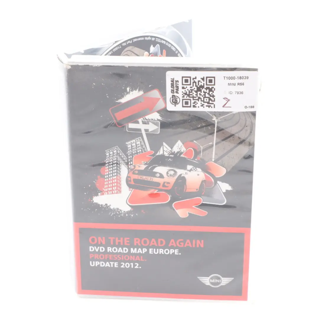 Disc High Navigation DVD 2009-2 Road Map Europe -14848 to Mini R56 with Part number T1000 Mini R56 Disc High Navigation DVD 2009-2 Road Map Europe -14848 - SKU T1000-18039 - Part number T1000
