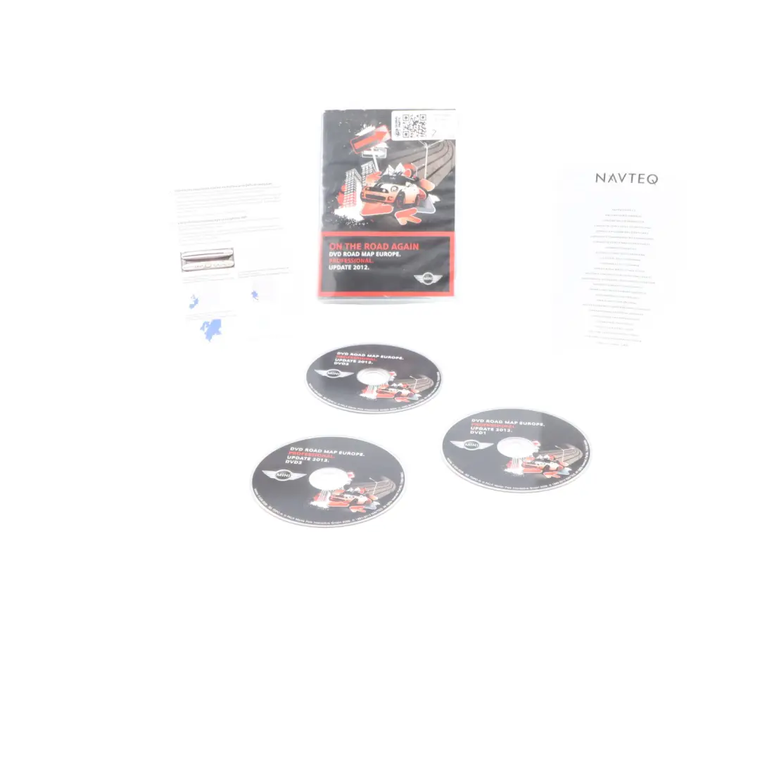 Mini R56 Disc High Navigation DVD 2009-2 Road Map Europe -14848 - SKU T1000-18039 - Part number T1000