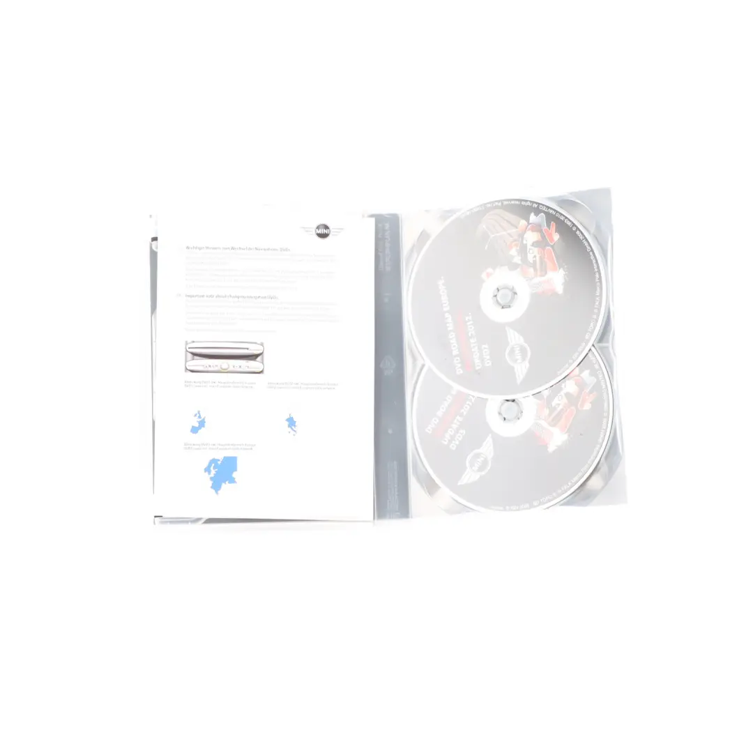 Mini R56 Disc High Navigation DVD 2009-2 Road Map Europe -14848 - SKU T1000-18039 - Part number T1000