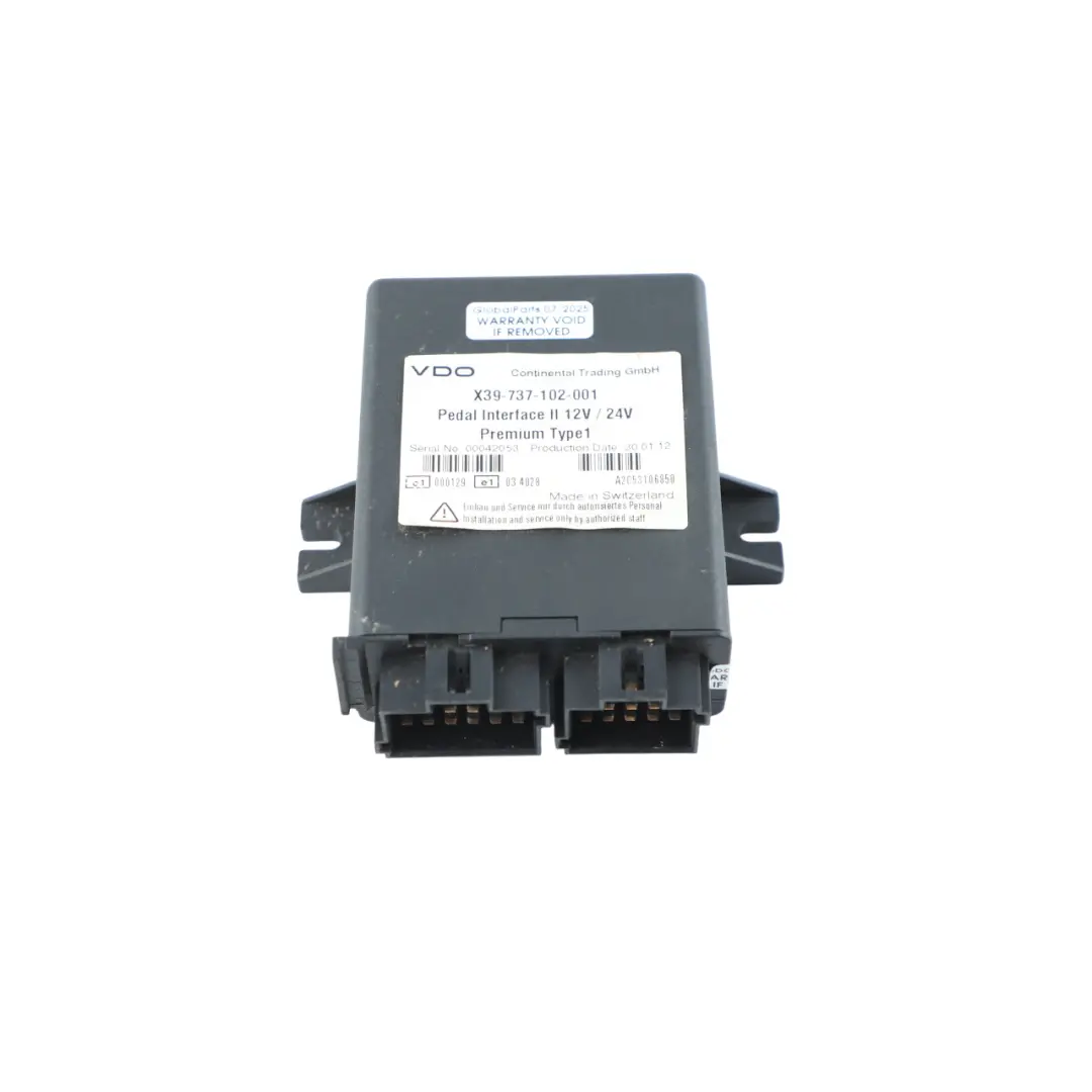  VDO Pedal Interface II Control Unit Accelerator Module 12V/24V - SKU X39-737-102-001 - Part number X39-737-102-001