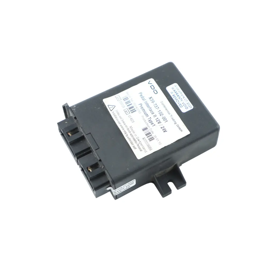 VDO Pedal Interface II Control Unit Accelerator Module 12V/24V - SKU X39-737-102-001 - Part number X39-737-102-001