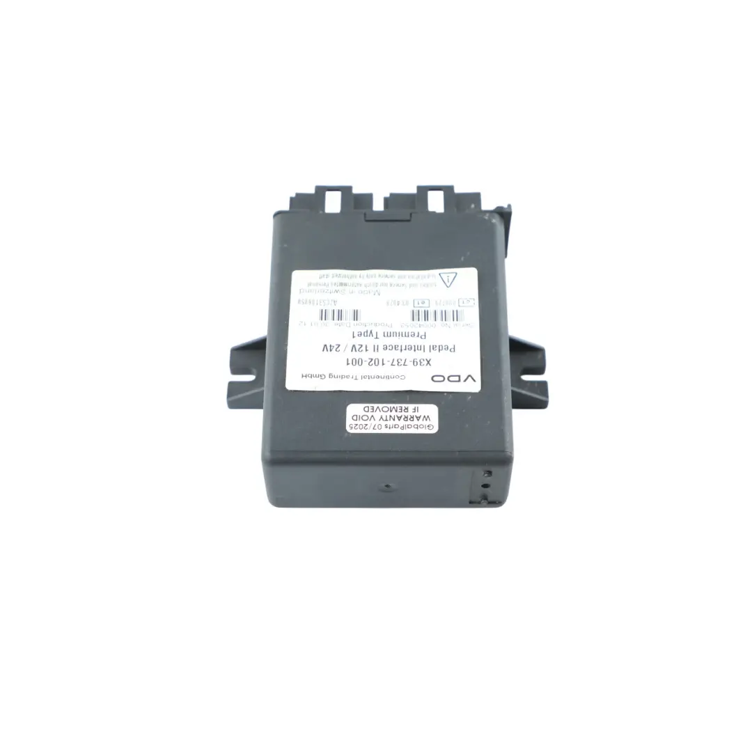 VDO Pedal Interface II Control Unit Accelerator Module 12V/24V to with Part number X39-737-102-001 VDO Pedal Interface II Control Unit Accelerator Module 12V/24V - SKU X39-737-102-001 - Part number X39-737-102-001