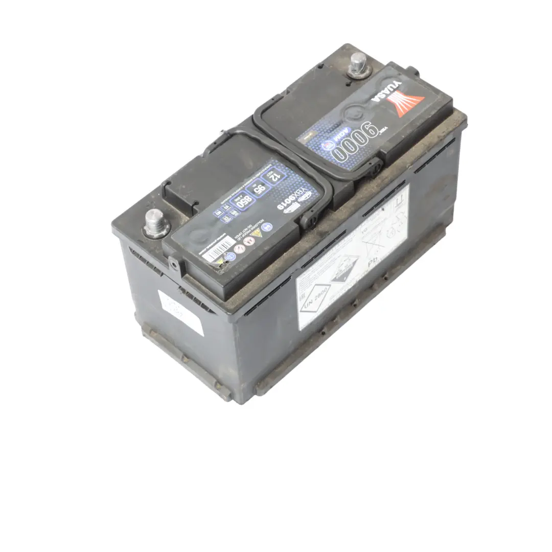 YUASA YBX 9000 AGM Start Stop 12V Accumulator Battery 95Ah 850A YBX9019 - SKU YUASA-YBX9000-AGM-95A - Part number YUASA YBX 9000 AGM 95Ah Accumulator