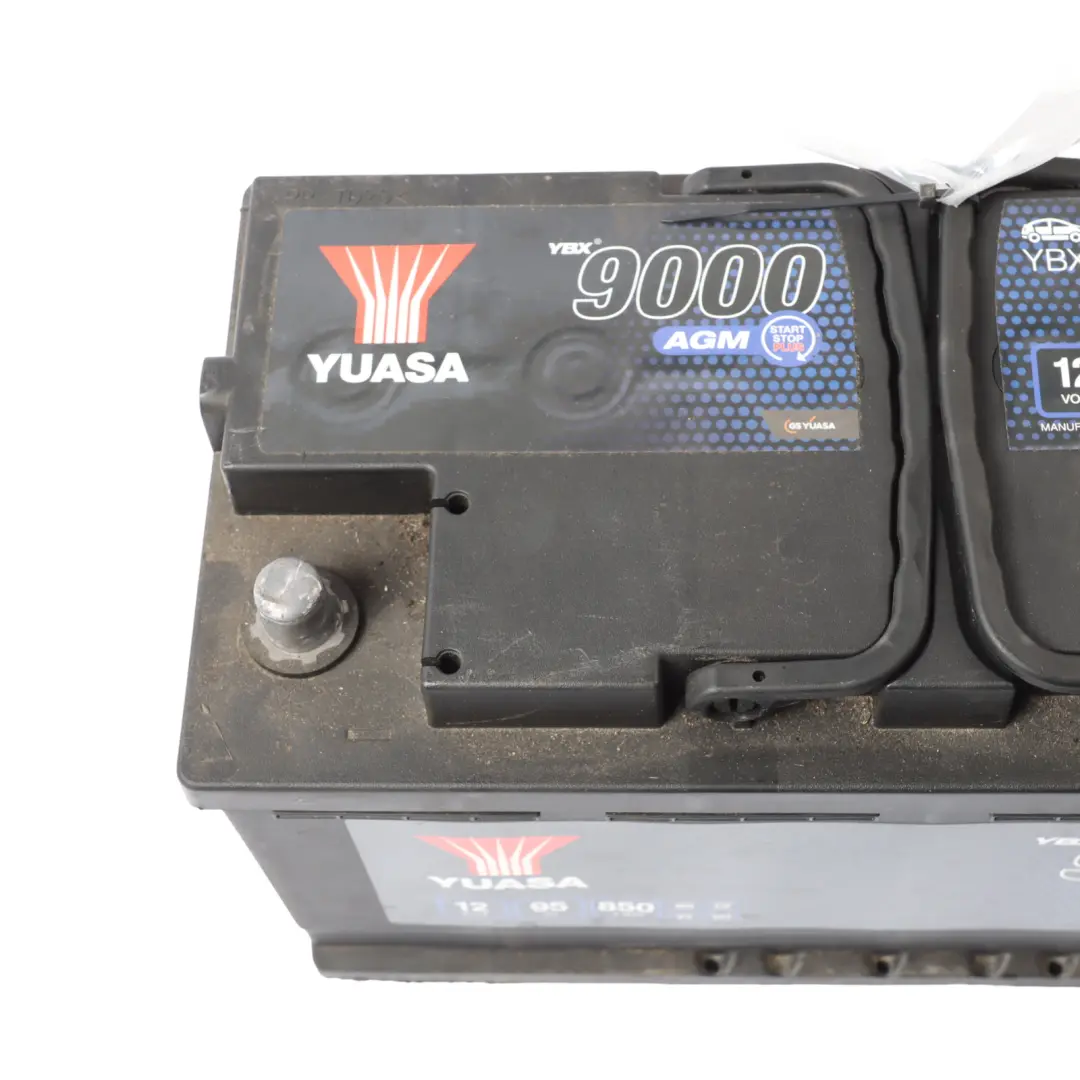  YUASA YBX 9000 AGM Start Stop 12V Accumulator Battery 95Ah 850A YBX9019 - SKU YUASA-YBX9000-AGM-95A - Part number YUASA YBX 9000 AGM 95Ah Accumulator