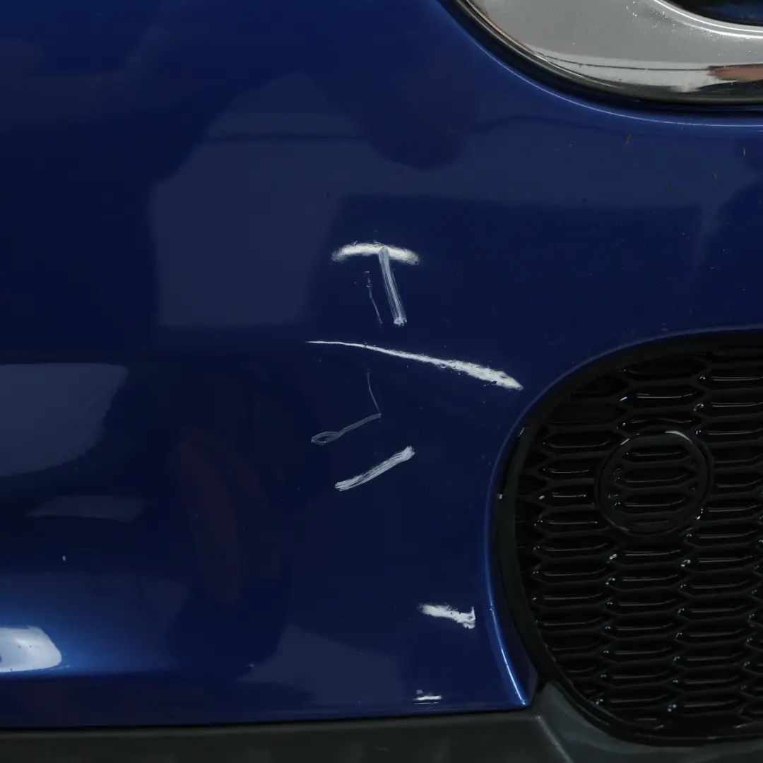 Front Bumper Panel Hyper Blue Metallic - A28 to Mini Cooper S R52 R53 with Part number 0029955 Mini Cooper S R52 R53 Front Bumper Panel Hyper Blue Metallic - A28 - SKU 0029955-HYB - Part number 0029955