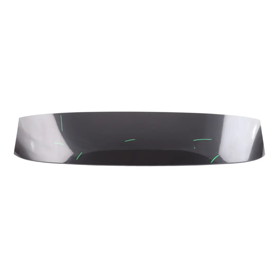 BMW E91 Touring Boot Trunk Lid Rear Trim Panel Spoiler Black Sapphire - 475 - SKU 0033470-BS3 - Part number 33470