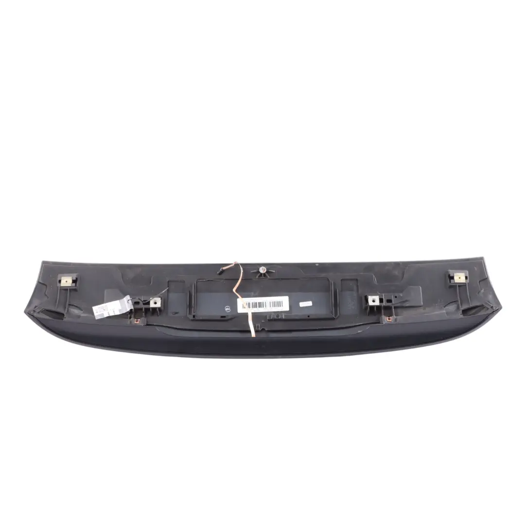 BMW E91 Touring Boot Trunk Lid Rear Trim Panel Spoiler Black Sapphire - 475 - SKU 0033470-BS3 - Part number 33470
