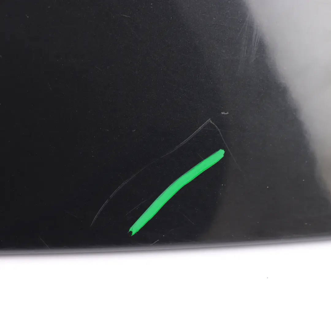 BMW E91 Touring Boot Trunk Lid Rear Trim Panel Spoiler Black Sapphire - 475 - SKU 0033470-BS3 - Part number 33470