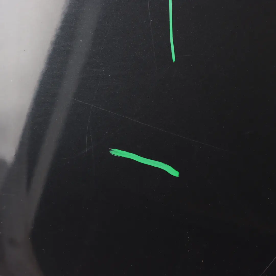 BMW E91 Touring Boot Trunk Lid Rear Trim Panel Spoiler Black Sapphire - 475 - SKU 0033470-BS3 - Part number 33470