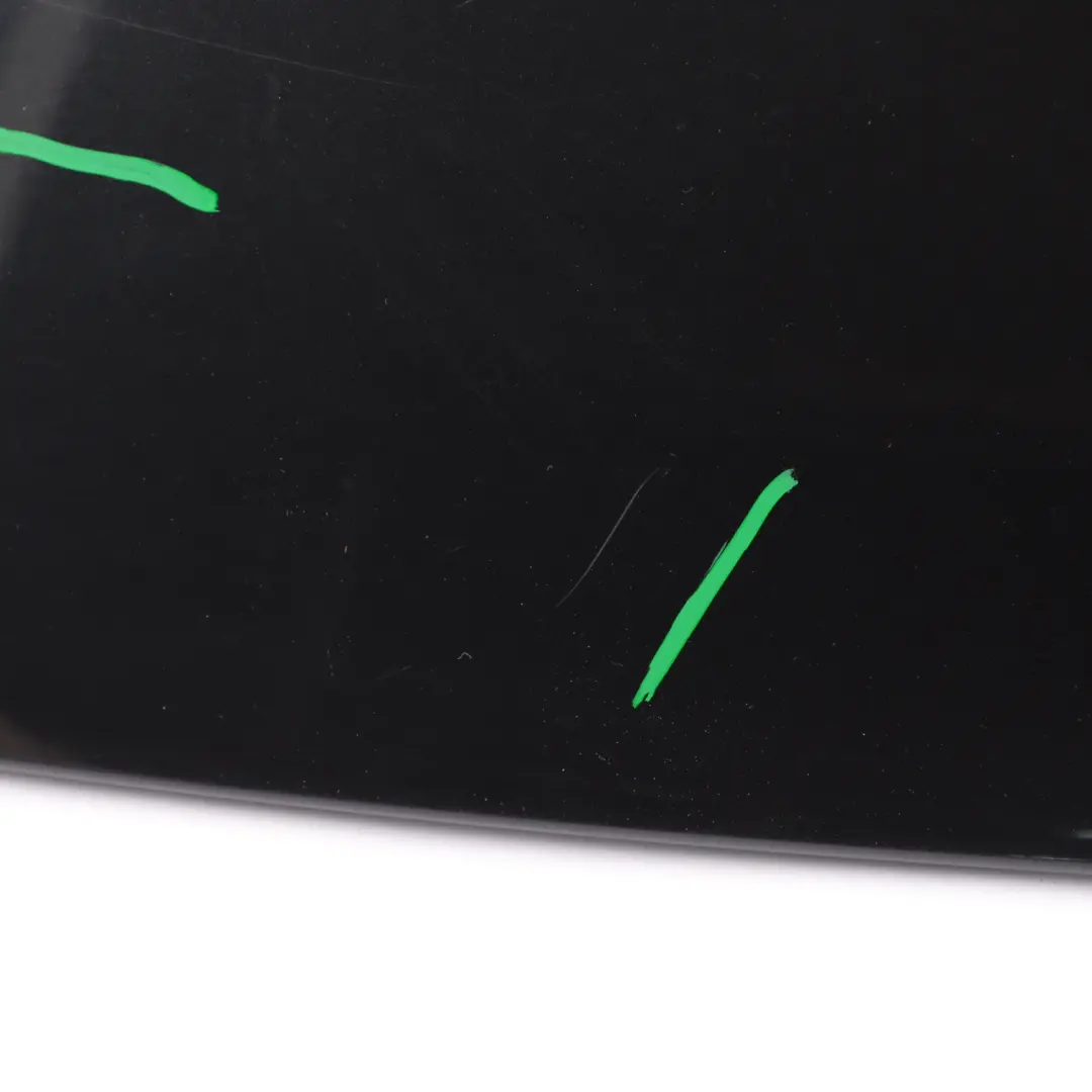 BMW E91 Touring Boot Trunk Lid Rear Trim Panel Spoiler Black Sapphire - 475 - SKU 0033470-BS3 - Part number 33470