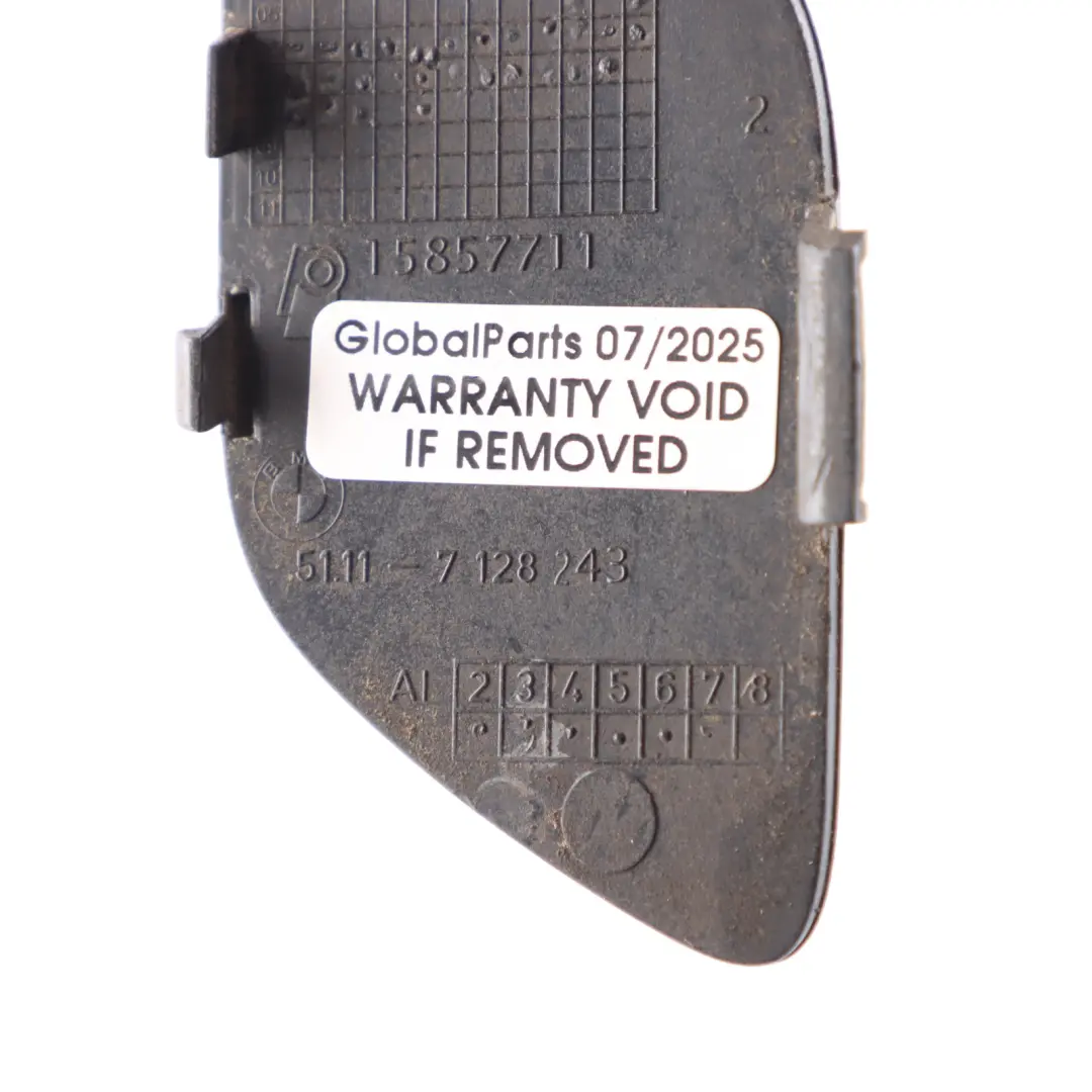 Front Bumper Flap Towing Hook Eye Monacoblau Metallic - A35 7128243 to BMW E92 E93 with Part number 0034358 BMW E92 E93 Front Bumper Flap Towing Hook Eye Monacoblau Metallic - A35 7128243 - SKU 0034358-MB - Part number 0034358