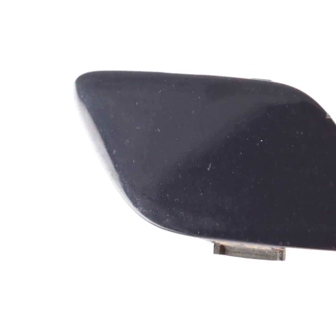 BMW E92 E93 Front Bumper Flap Towing Hook Eye Monacoblau Metallic - A35 7128243 - SKU 0034358-MB - Part number 0034358