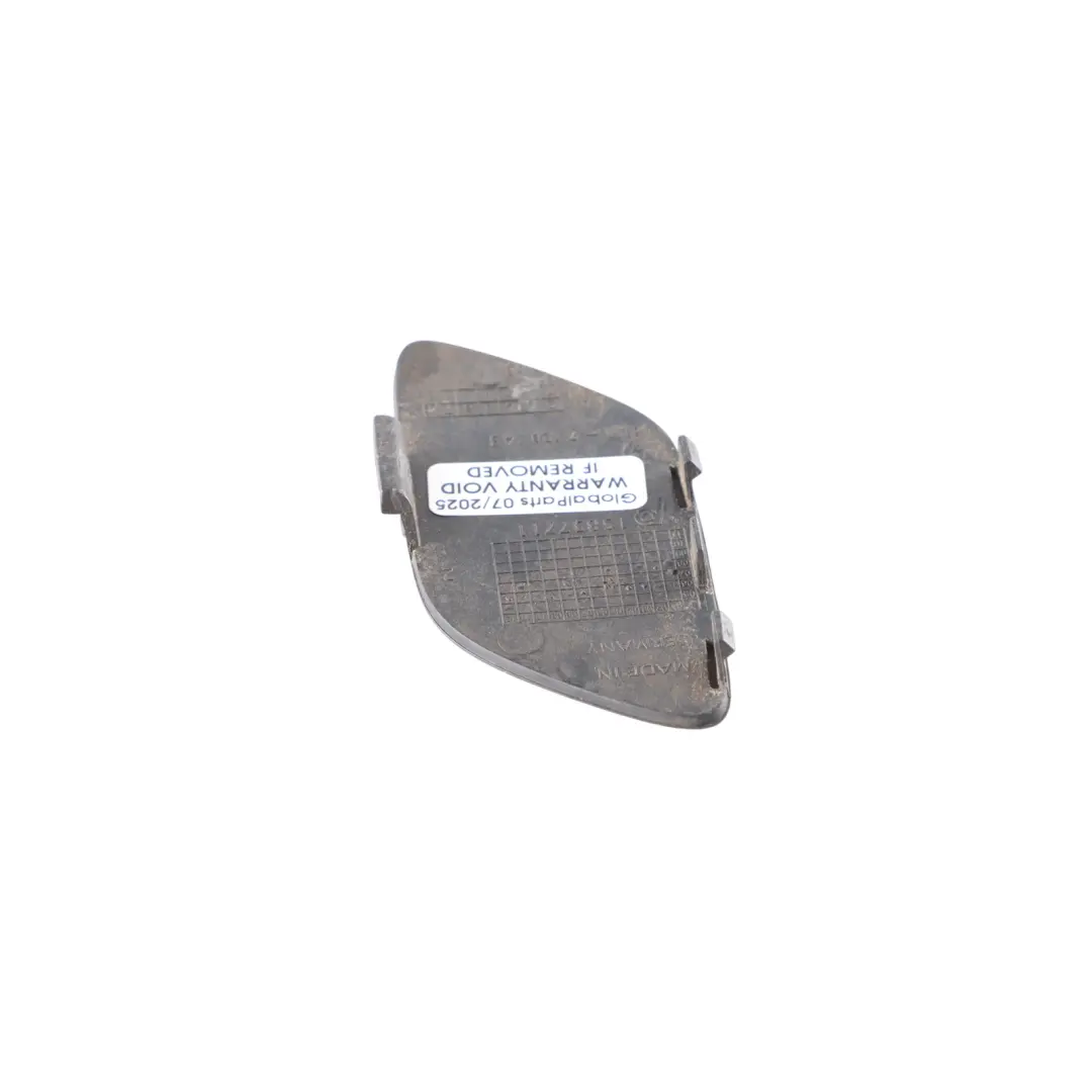 BMW E92 E93 Front Bumper Flap Towing Hook Eye Monacoblau Metallic - A35 7128243 - SKU 0034358-MB - Part number 0034358